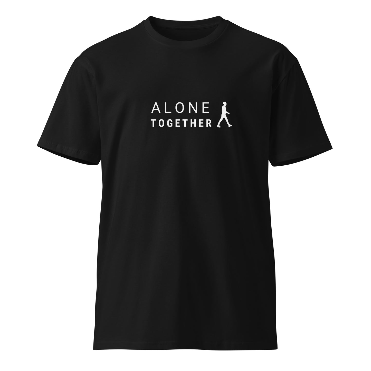 Alone Together Unisex Premium T-shirt (Black)