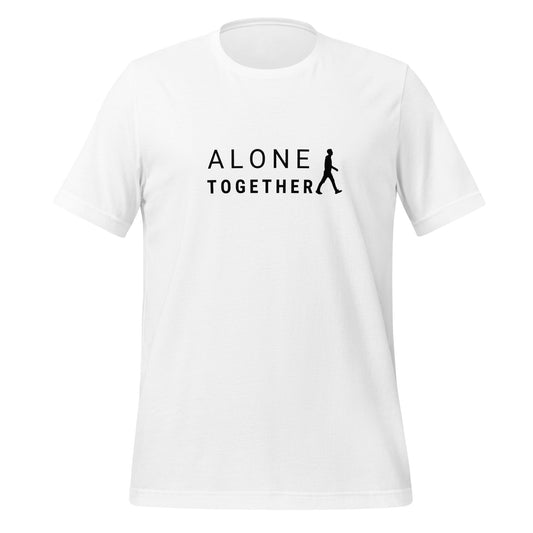Alone Together - Unisex Cotton T-shirt (White)